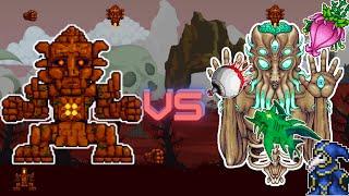 Golem Vs All Bosses | Terraria