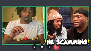Zias & B Lou LOSE $5,000 To Hood Magician...