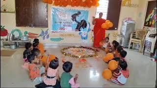 Orange colour day celebrations s. Rayavaram anganwadi center