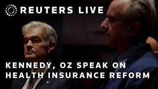 LIVE: Kennedy, Oz hold a press conference on health insurance reform