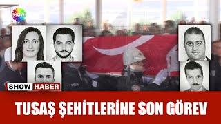 Türkiye TUSAŞ şehitlerini son yolculuğa uğurladı