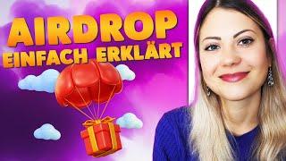 Airdrops in Crypto Simply Explained - With Examples 🪂