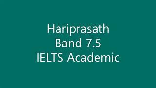 Band 7.5 Review by Hariprasath