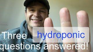 Hydroponic Q&A: Pine Chips, Plant Plugs, Floating Rafts, and Drip Spikes