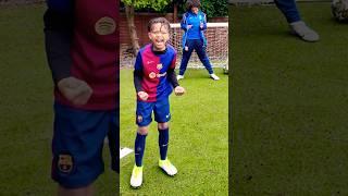 ⭐ NUTMEG GOAL CHALLENGE ️#football #shorts