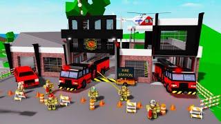 FIRE STATION IN BROOKHAVEN RP! (Roblox)