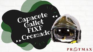 Capacete MSA Gallet F1XF - Cromado