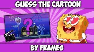 GUESS THE CARTOON by FRAME in 10 SECONDS! TOP 11 MOST FAVORITE CARTOONS!