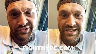 TYSON FURY ERUPTS ON TONY BELLEW; CHANGES MIND AND THREATENS "PRICK" TO "GET IT IF YOU WANT IT"