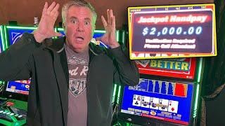 $500 PER HAND VIDEO POKER! This might get EXPENSIVE!