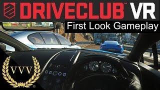 Driveclub VR First Look Gameplay