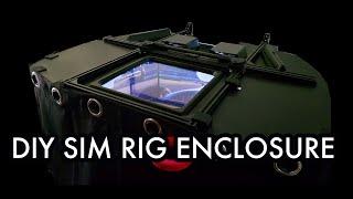 DIY Sim Rig Roof Enclosure - 3d Printed Hardware - Budget Sim Racing Build