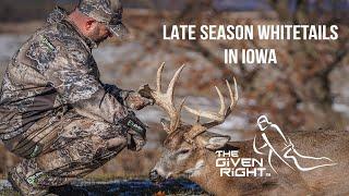 LATE SEASON WHITETAIL HUNTING IN IOWA