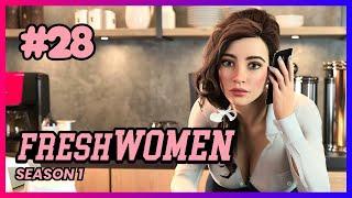 FreshWomen Season 1 Part. 28 - The Big Night With Alyssa!  | Adult Visual Novel 3D Gameplay