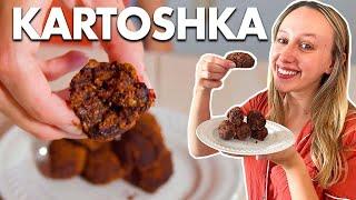 Russian Pirozhnoe Kartoshka - Chocolate Potato Dessert?!