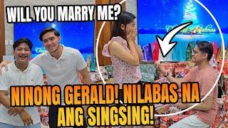 Ayieee! Ninong Gerald Nilabas Na Ang Singsing! Lahat Napatili!