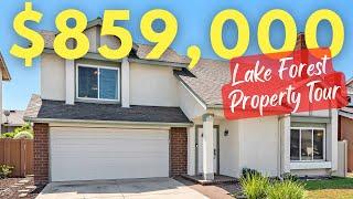 Tour an $859,000 Single-Family Home in Lake Forest, Ca | Homes for Sale in Lake Forest, Ca