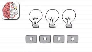 Как пройти Brain Test 87 уровень Пожалуйста, включи все лампочки.