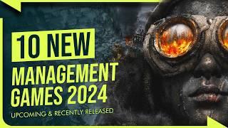 Top 10 Upcoming Management Games 2024 + Few Extra Hidden GEMS!