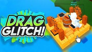 DRAG YOURSELF ACROSS THE MAP!!! (INSANE GLITCH!) - Build a Boat For Treasure ROBLOX