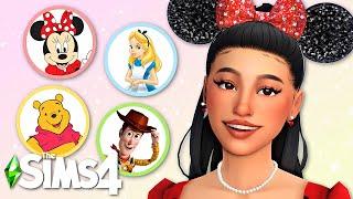 CREATING ICONIC DISNEY CHARACTERS IN THE SIMS 4 