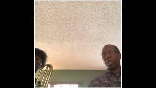 Patrick Thames with Mitchell Lowery Trombone Warm Up Part 2 (Basic Flexibility Exercise)
