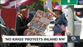 No Kings protests in the Inland Northwest