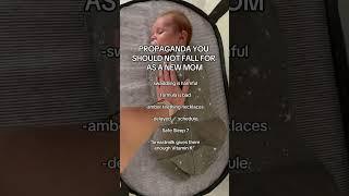 Propaganda you should NOT fall for as a new mom!  #babytips #evidencebased