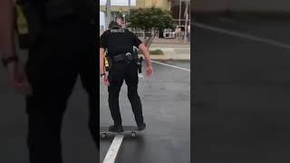 skating COP spotted 