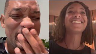 Will Smith Holds Back Tears After Daughter Willow Gets 2 Grammy Nominations