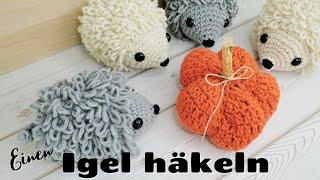 Einen Amigurumi Igel häkeln - Süßen und einfachen Igel häkeln. Einfach und schnell