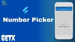 Number Picker in Flutter using GetX || Flutter || GetX