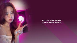 time remap for glitch edits tutorial | after effects