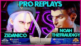 [SF6 Pro Replays] [WSG] Zidanico vs Noahtheprodigy and Caba