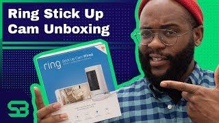 Ring Stick Up Cam Wired Unboxing