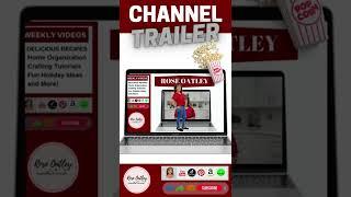 Welcome to my Channel | Channel Trailer #roseoatley