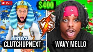 🟥Wavy Mello Vs ClutchUpNext $400 POT WAGER RIGHT NOW!🟥NBA2K25 LIVE STREAM!