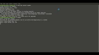 HOW TO INSTALL SPYDER IN LINUX