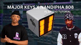 Amapiano Fl Studio Tutorial 2023 Cook Up Like Major Keys , Nandipha808 & Tyron Dee [Free FLP]