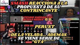 SMASH REACCIONA A SU CONTRINCANTE DE LA VELADA " TENGO AMIGOS CON BUENA MEDIA"