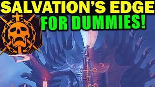 Destiny 2: SALVATION'S EDGE RAID FOR DUMMIES! - Complete Raid Guide & Walkthrough!