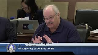 Working Group on Omnibus Taxes Bill - 05/23/25