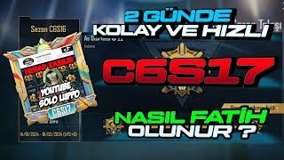 C6S17 TAVSİYELERİ 2 GÜNDE FATİH OL RANK KASMA TAKTİKLERİ PUBG MOBİLE