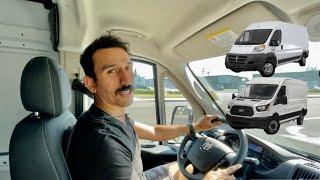 Ford Transit and Ram Promaster test drive (which van to choose?)