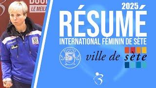 Résumé « Beaux gestes pétanque » - International triplette féminin de Sète 2025