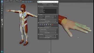 Maya 2020: Quick Rig + Attach Hands
