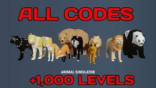 ROBLOX ANIMAL SIMULATOR CODES