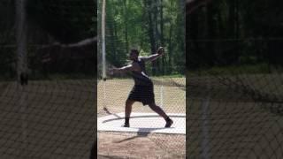 Jamal Ellis Class of 2019: DIscus Throw