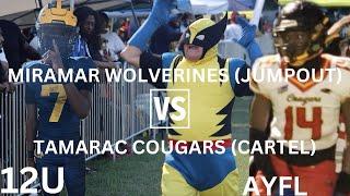 SUPERBOWL REMATCH MIRAMAR WOLVERINES (JUMPOUT BOYS) TAMARAC COUGARS ( CARTEL)