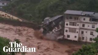 Evacuations underway as severe flooding hits parts of China